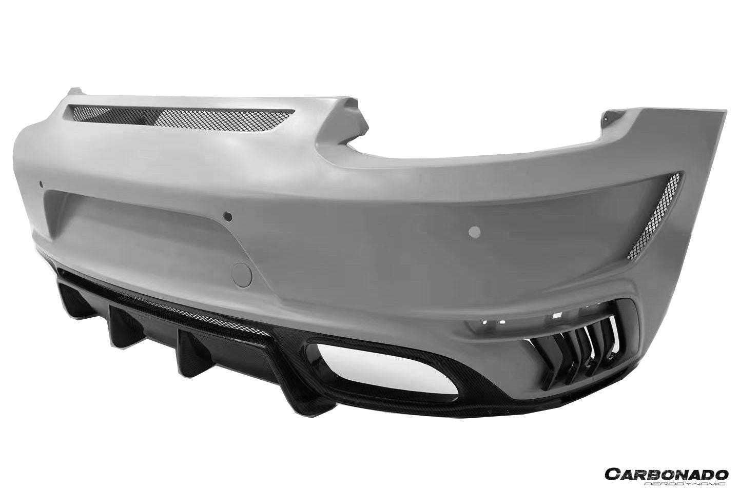 2016 - 2019 Porsche 911 991.2 Turbo & Trubo S TP Style Rear Bumper